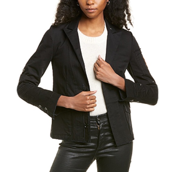 Zadig & Voltaire Virginia Grunge Jacket - Picture 1 of 4